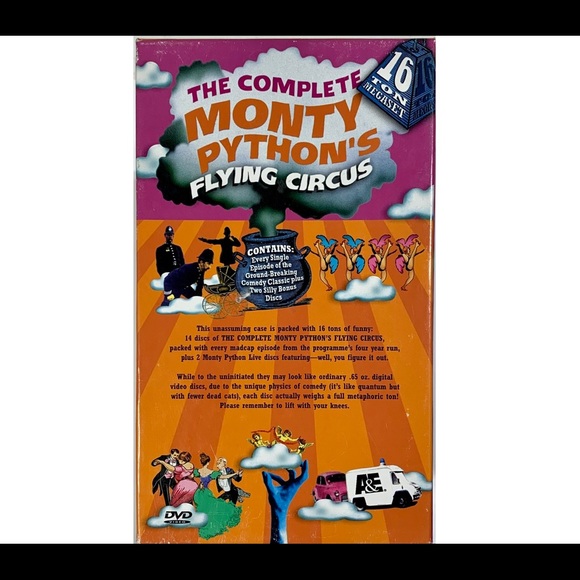 Media | Monty Pythons Flying Circus 16 Ton Complete Dvd Megaset | Poshmark